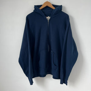 90’s thermal lined zip up hoodie M/L
