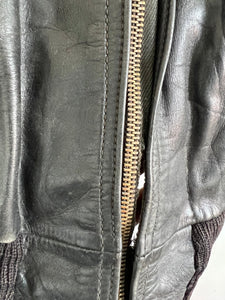 50’s leather jacket S