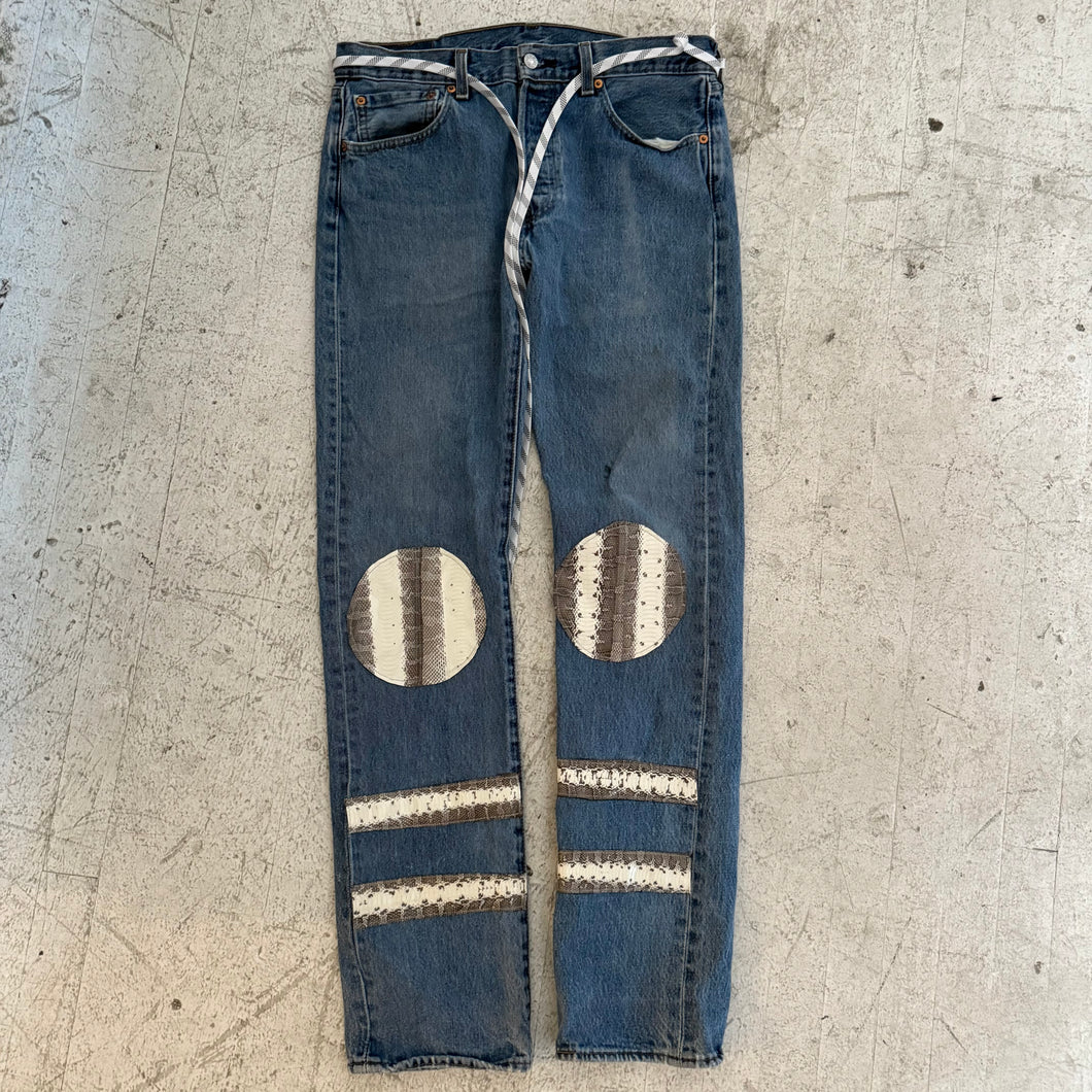 snakeskin hi vis pants 32x33