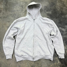 Load image into Gallery viewer, 80’s/90’s “thermal lined” zip up hoodie fits like an L/XL
