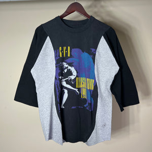 ‘NUNO’ Recycled 3-piece raglan t-shirt M/L